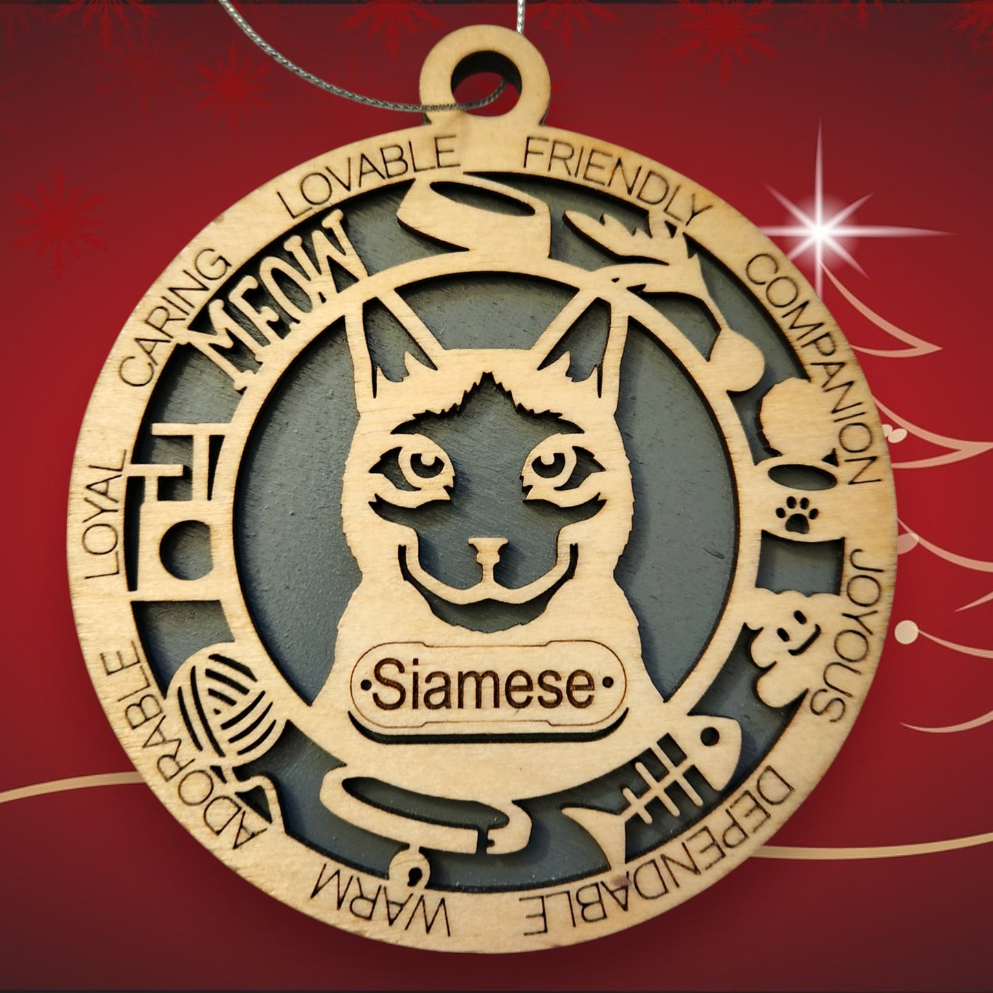 Siamese Cat (with Icons)