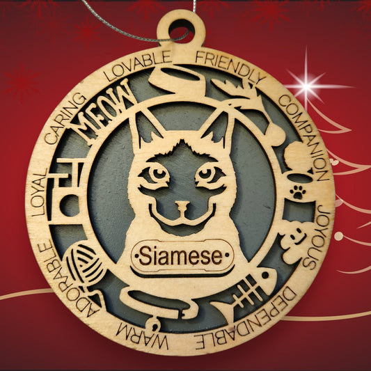 Siamese Cat (with Icons)