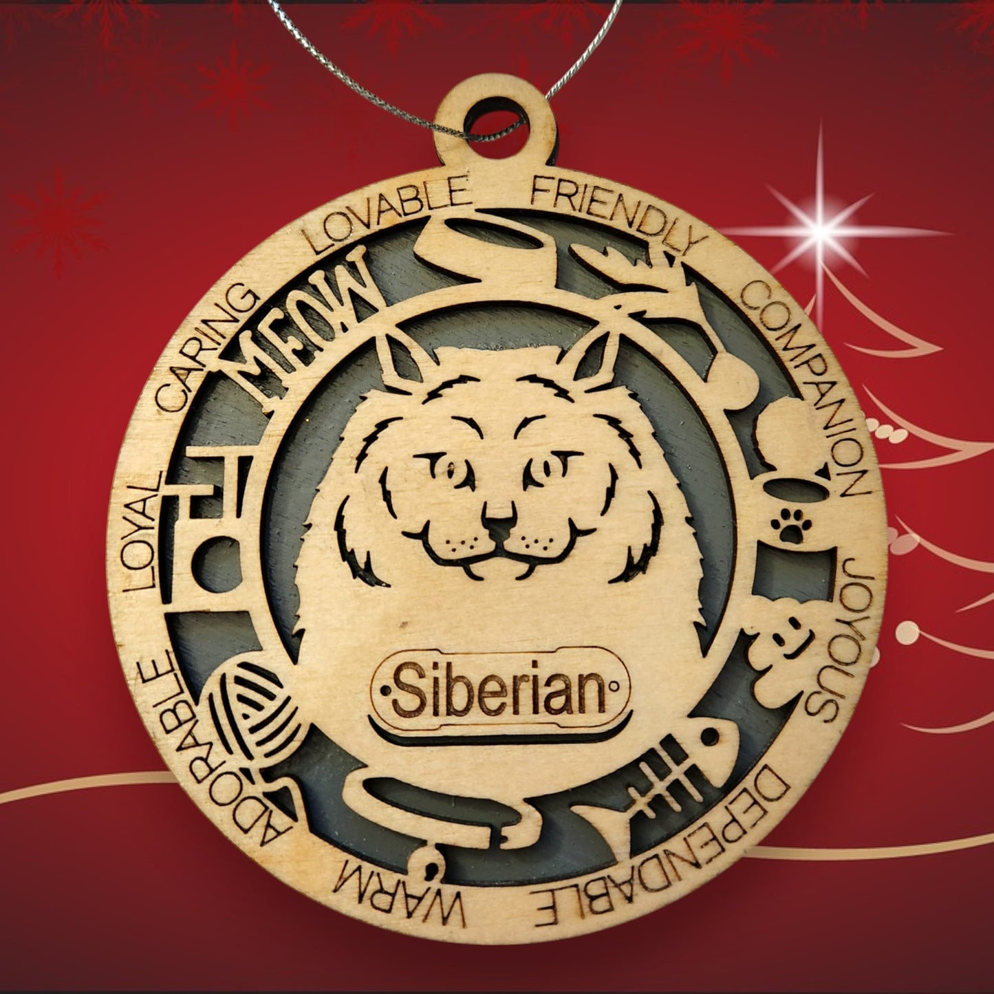 Siberian Cat (with Icons)