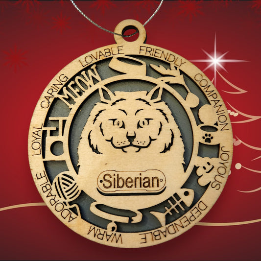 Siberian Cat (with Icons)