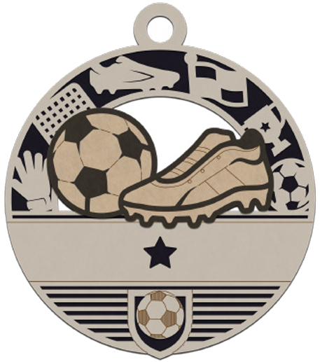 Soccer Iconic Sports Ornament