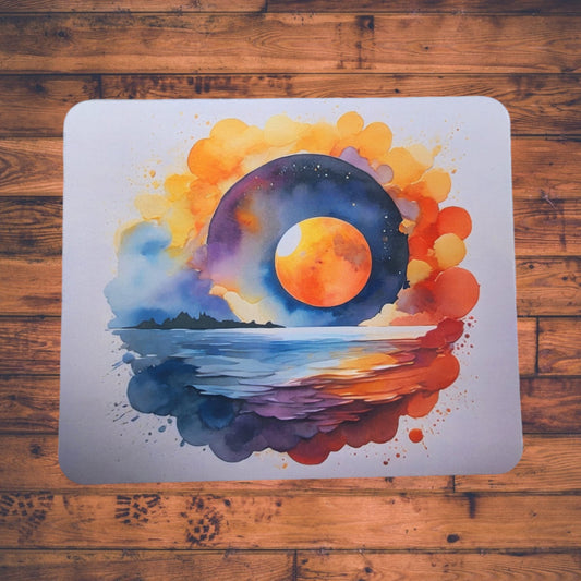 Solar Eclipse Mousepad