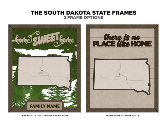 South Dakota State Frame