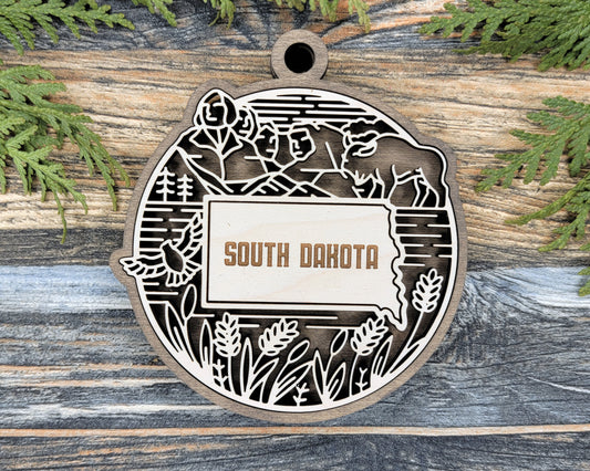 South Dakota State Heritage Ornament