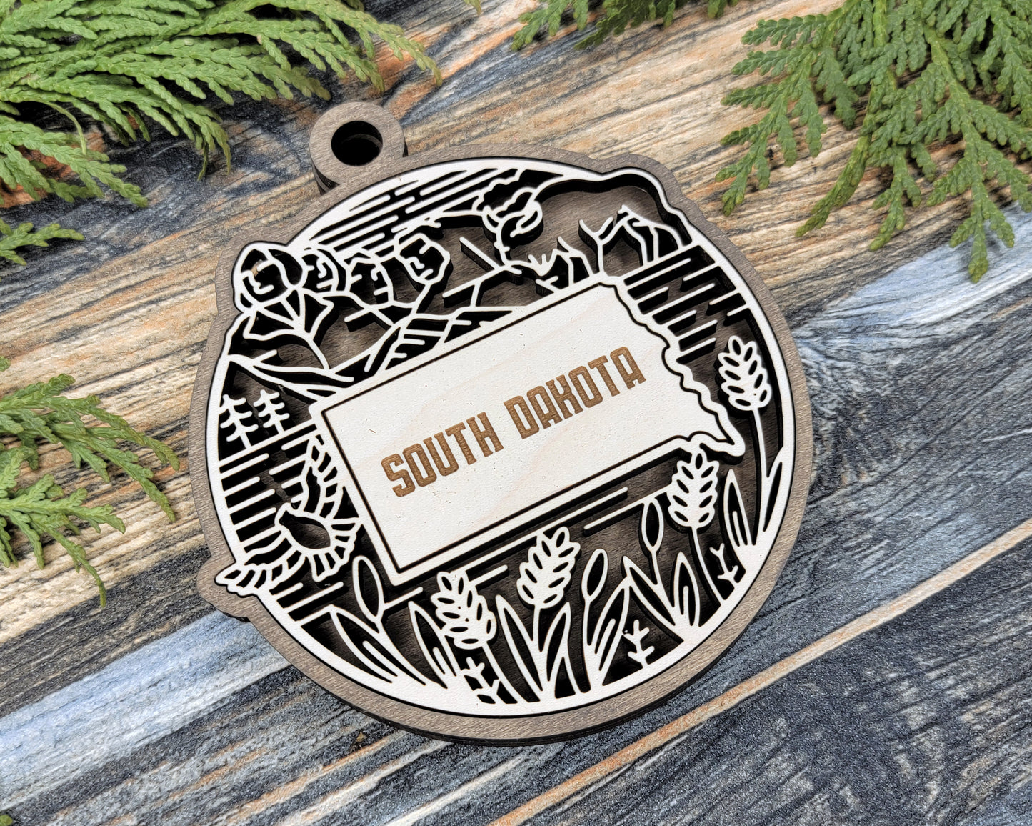 South Dakota State Heritage Ornament