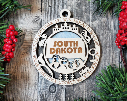 South Dakota State Ornament (43)