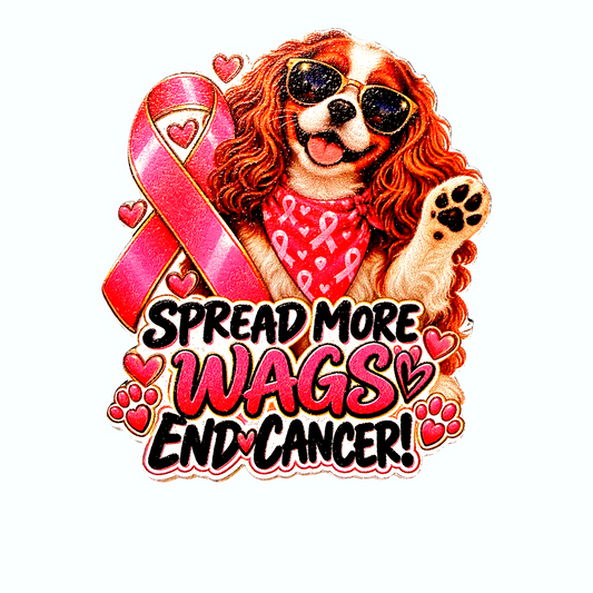 Spread More Wags Magnet