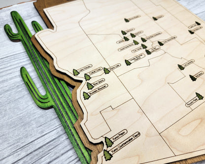 Arizona State Park Map