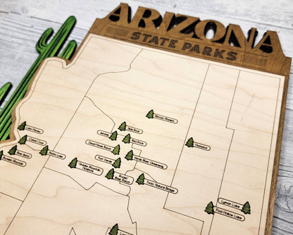 Arizona State Park Map