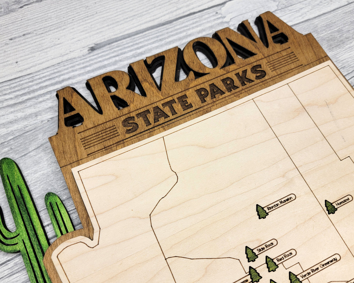 Arizona State Park Map