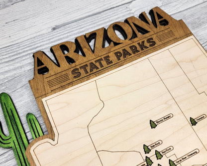 Arizona State Park Map