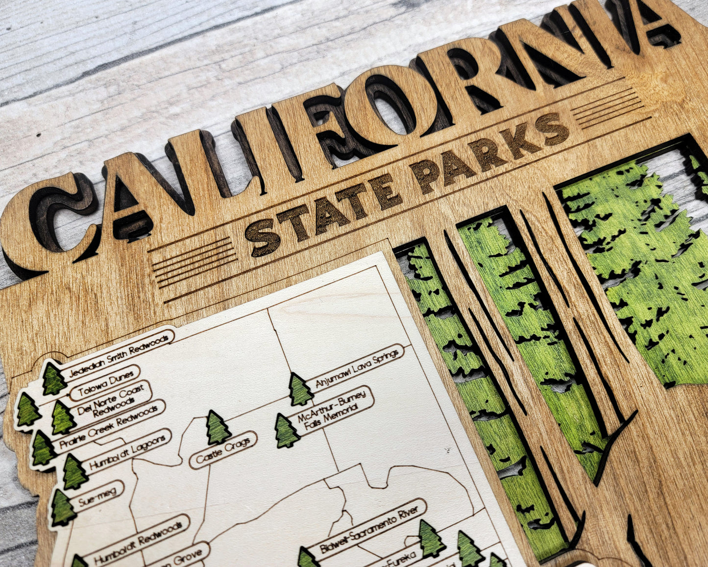 California State Park Map