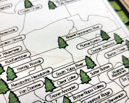 California State Park Map