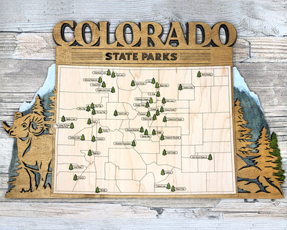Colorado State Park Map
