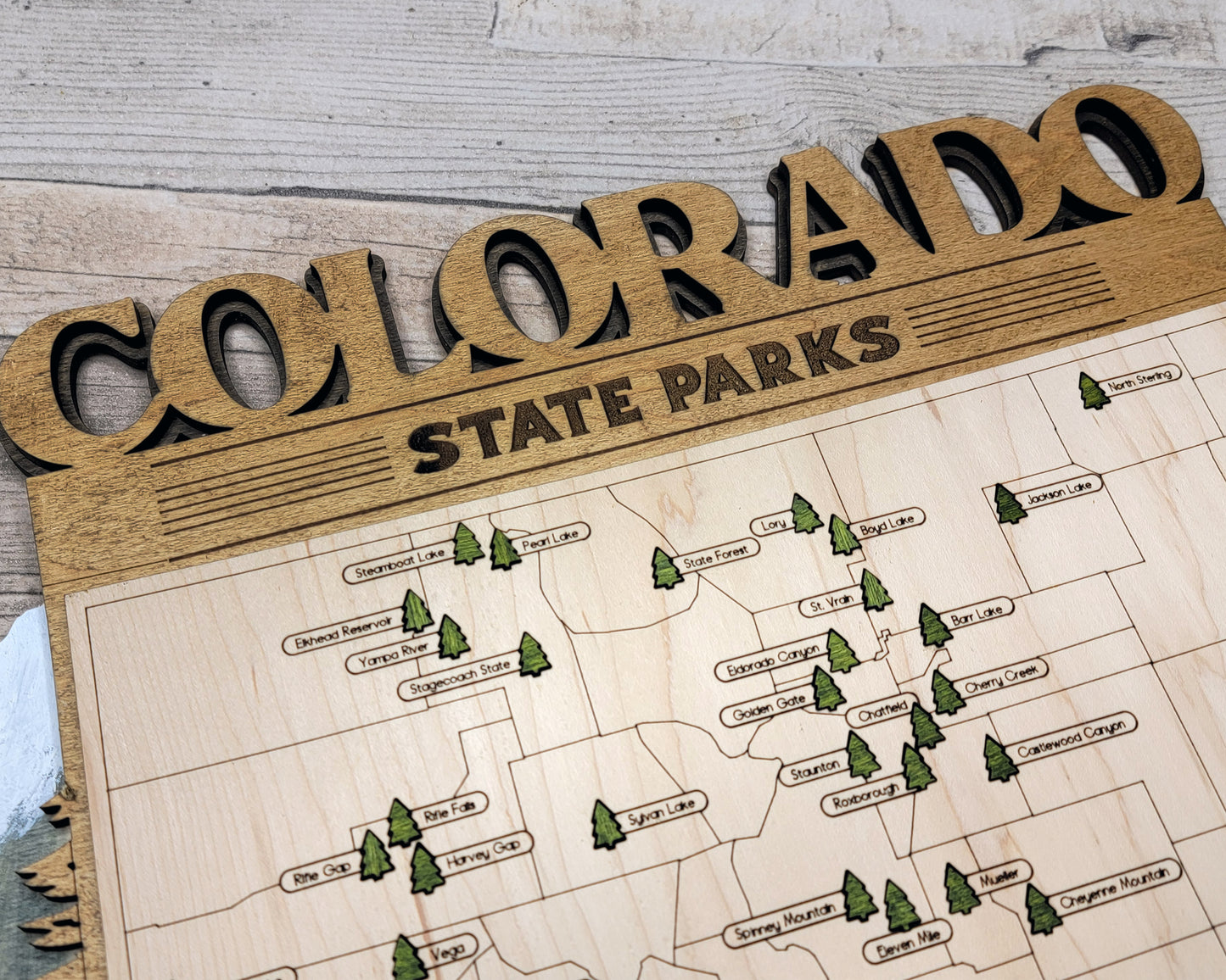 Colorado State Park Map