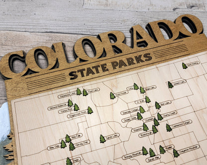 Colorado State Park Map