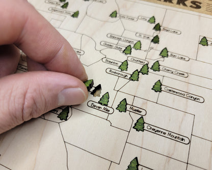 Colorado State Park Map