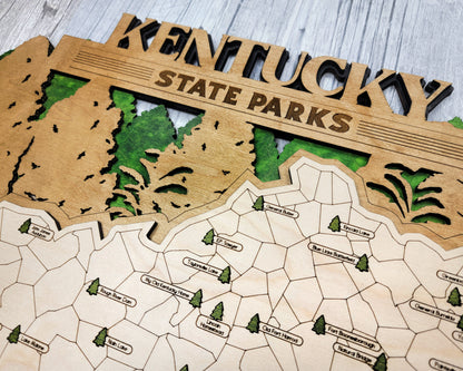 Kentucky State Park Map
