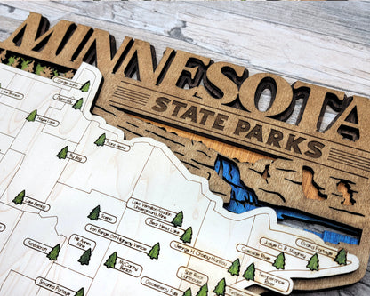Minnesota State Park Map