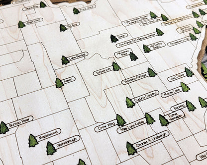 Minnesota State Park Map