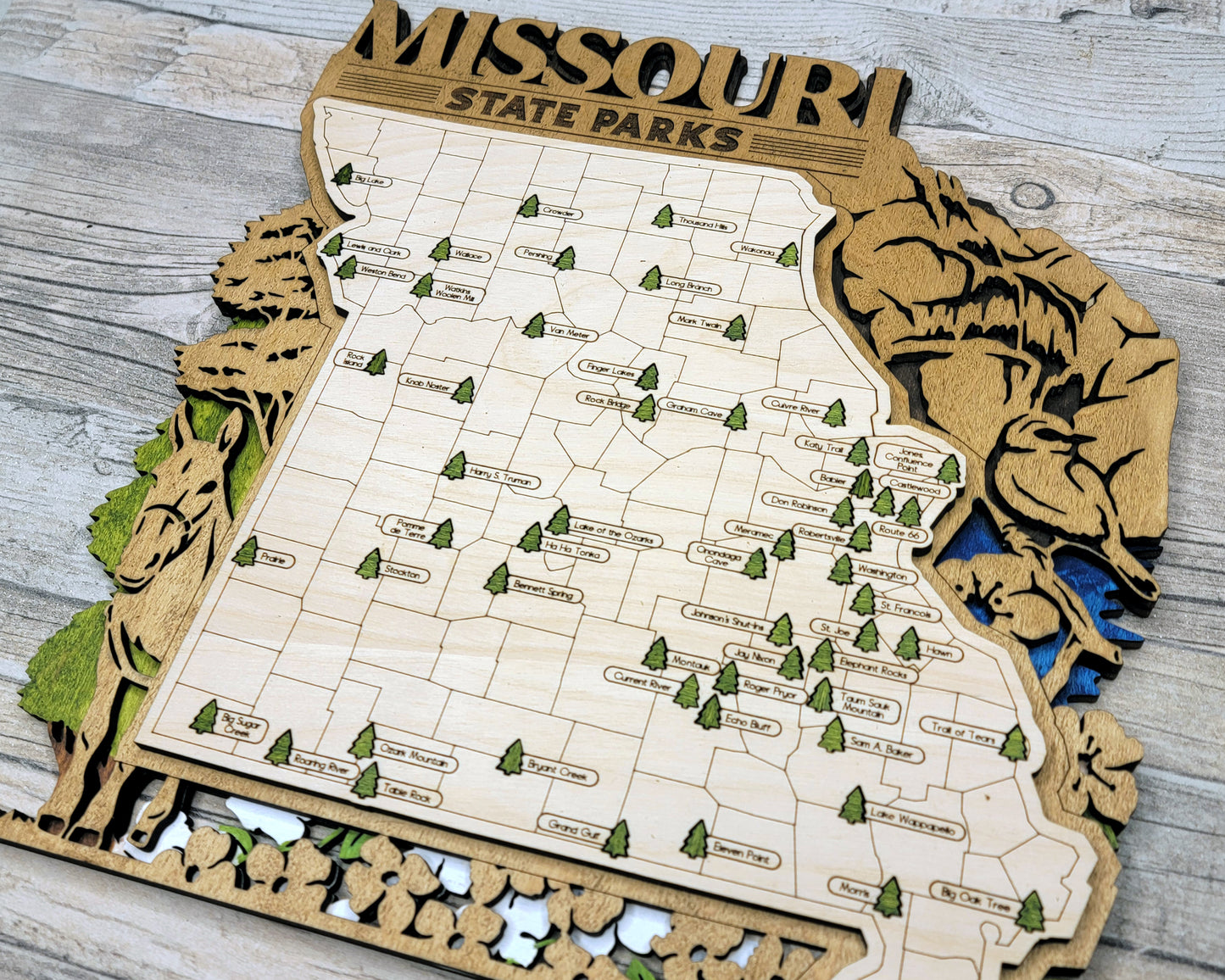 Missouri State Park Map
