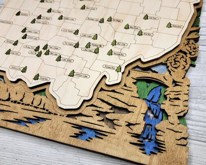 Ohio State Park Map