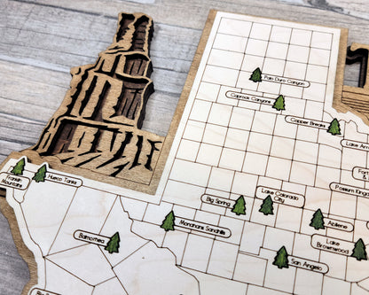 Texas State Park Map