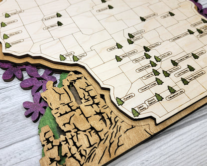 Wisconsin State Park Map