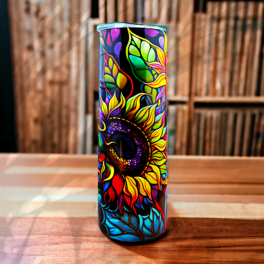 Sunflowers 20 Oz. Stainless-Steel Hot/Cold Tumbler