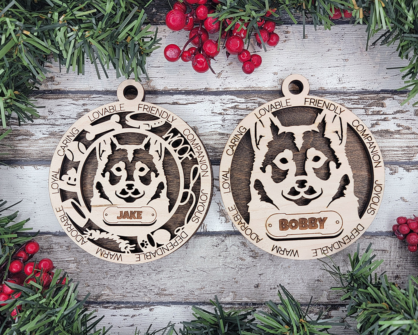 Adorable Dog Ornaments Pack 3