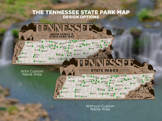 Tennessee State Park Map