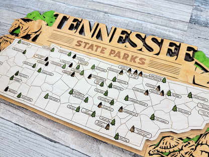Tennessee State Park Map