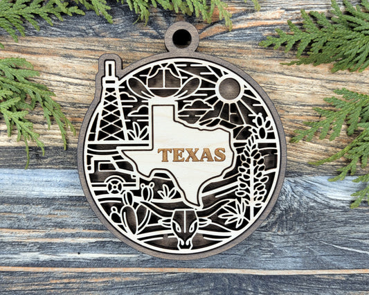 Texas State Heritage Ornament