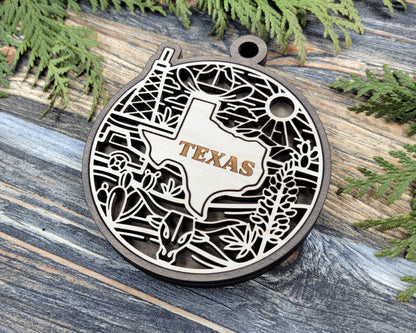 Texas State Heritage Ornament
