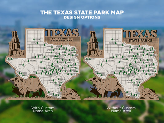 Texas State Park Map