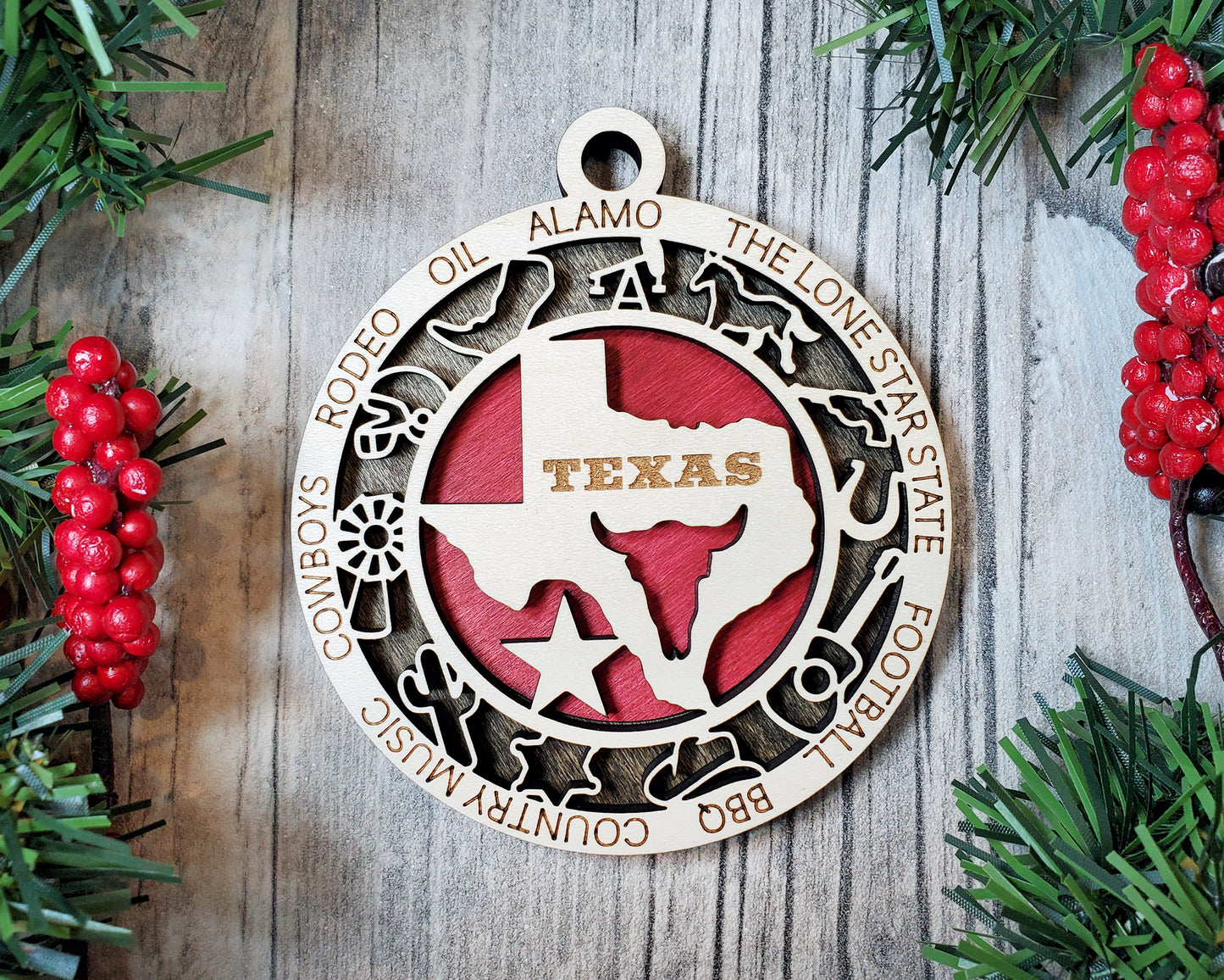 Texas State Ornament (45)