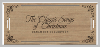 Classic Christmas Carols Ornament Box