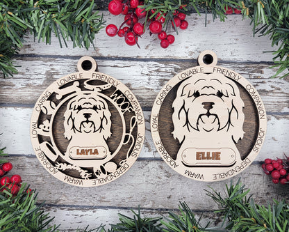 Adorable Dog Ornaments Pack 3