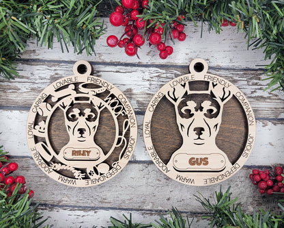 Adorable Dog Ornaments Pack 3