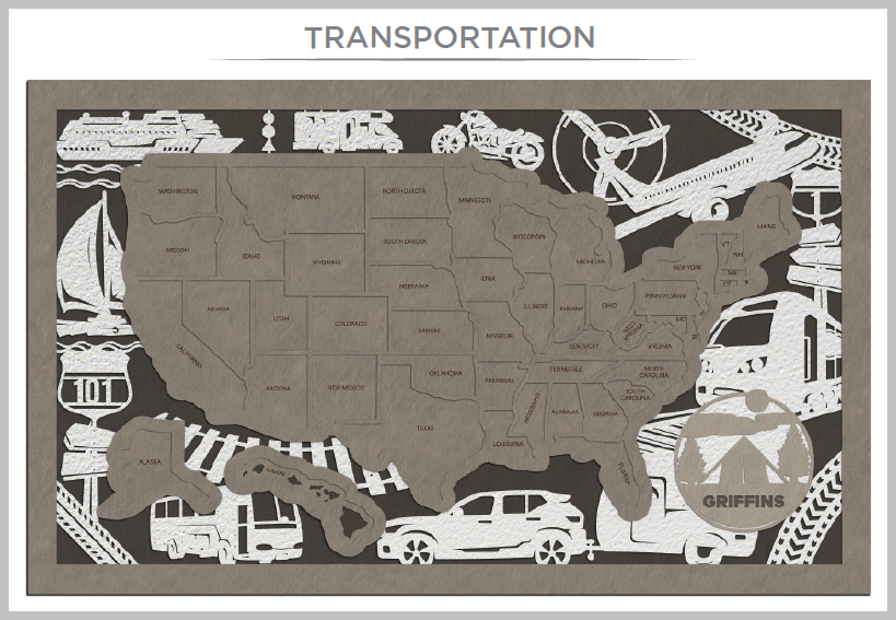 Travel Tracking Map