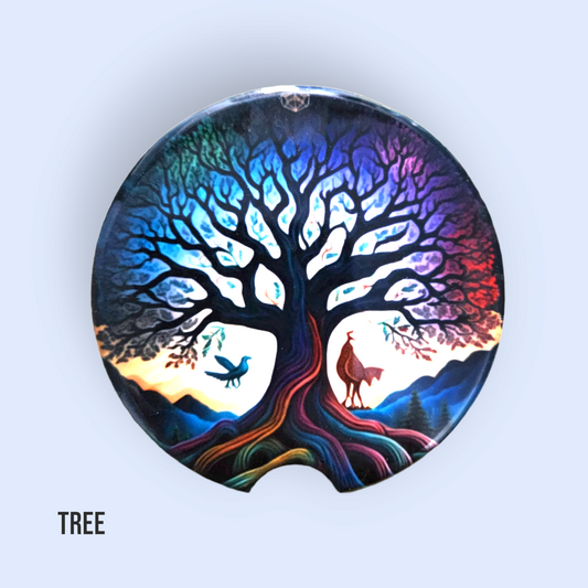 Tree Sandstone Coaster