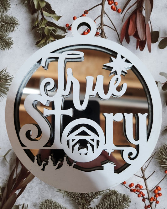 Jesus Series - True Story (Mirror Background)