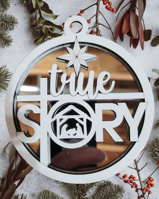 Jesus Series - True Story (Mirror Background) (Copy)
