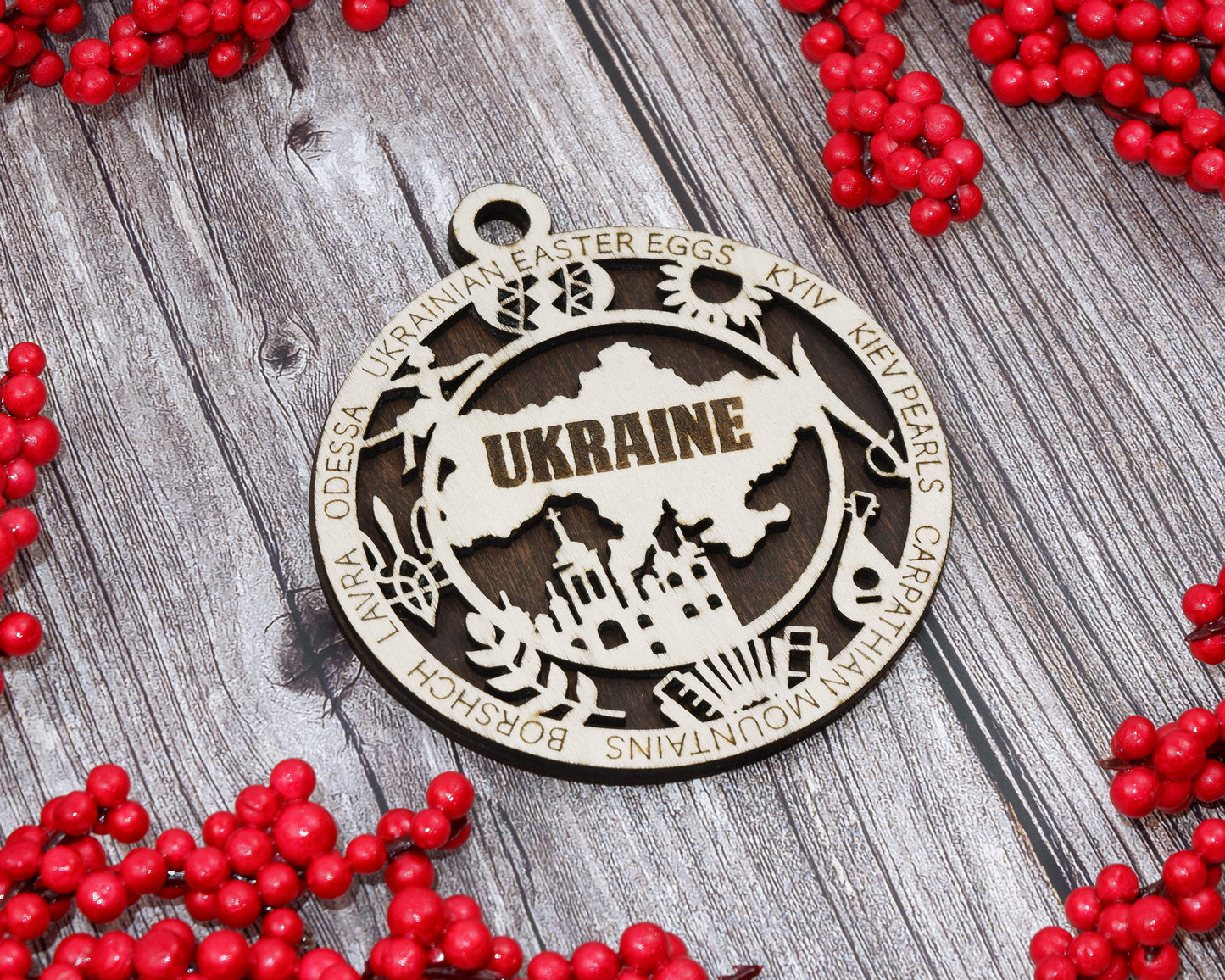 Ukraine Ornament