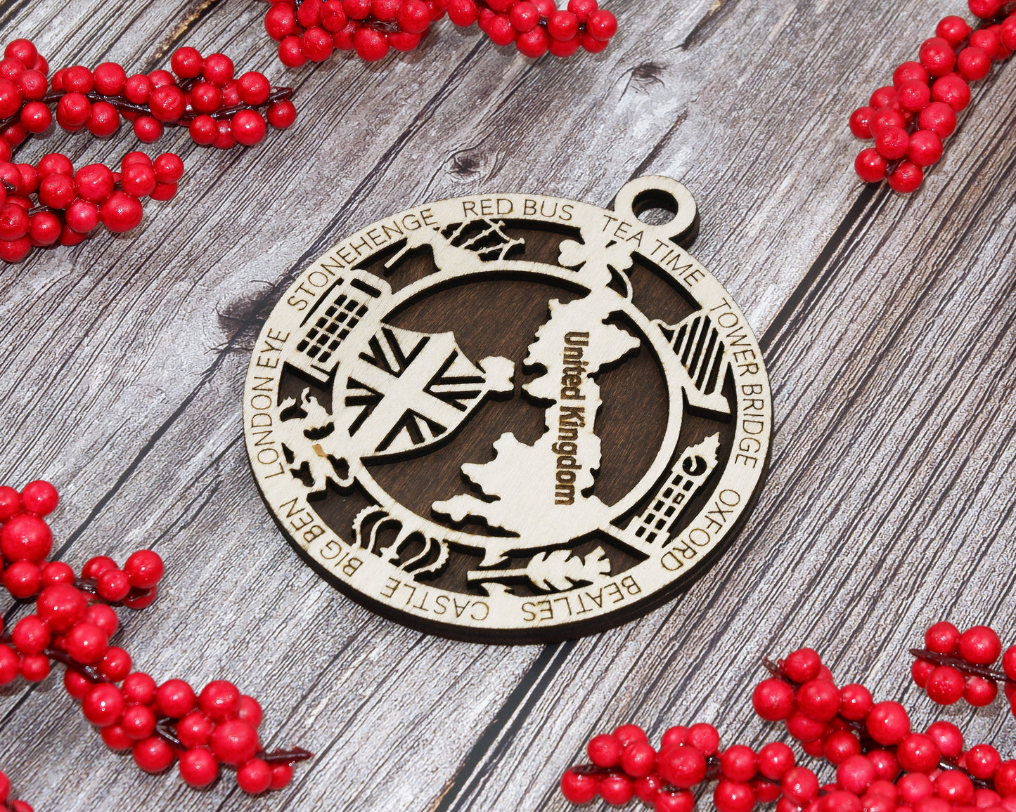 United Kingdom Ornament