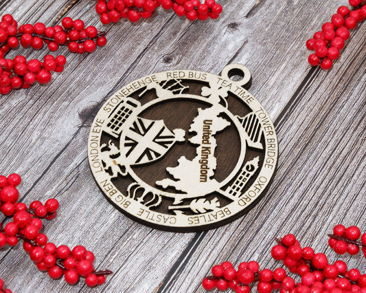 United Kingdom Ornament