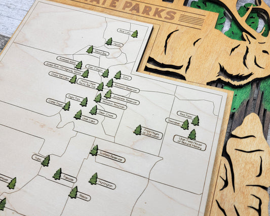 Utah State Park Map