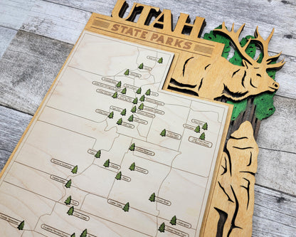 Utah State Park Map