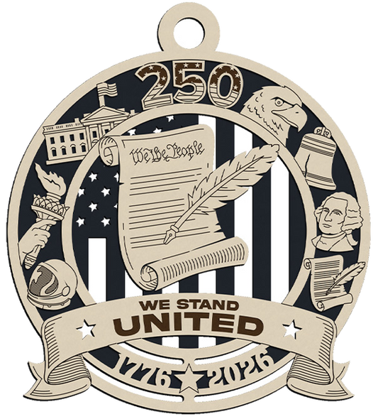 US Constitution - 250 Heritage Icon Ornament