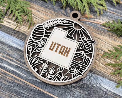 Utah State Heritage Ornament